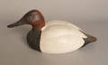Canvasback duck decoy signed  Jim Tooker 84