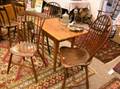 Windsor Stepdown Sidechair and Two Windsor Bowback Sidechairs