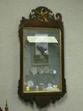 Chippendale Mahogany and Parcelgilt Mirror