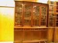 Regencystyle Glazed Mahogany Breakfront