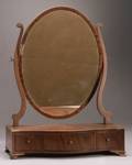 Georgianstyle Mahogany Veneered Dressing Table Mirror