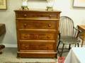 Victorian Walnut FourDrawer Chest
