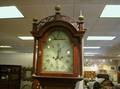 Federal Inlaid Mahogany Tall Case Clock