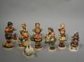 Twelve Ceramic Hummel Figurines