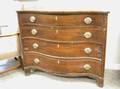 Mahogany Serpentine Chest of Drawers