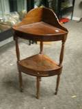 Pine and Birch Corner Washstand