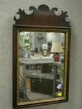 Chippendale Gilt Gesso and Mahogany Mirror