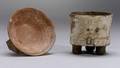 Two PreColumbian Painted Pottery Bowls