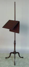 English mahogany music stand