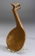 Woodlands Carved Wood Effigy Ladle