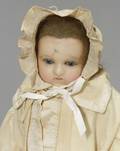 English Wax Shoulder Head Baby Doll