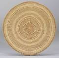 Northern California Twined Basketry Tray