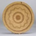 Northern California Twined Basketry Tray