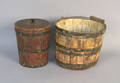 Two lehnware buckets