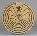 Southwest Coiled Basketry Plaque