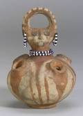 Southwestern Polychrome Figural Jar
