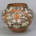 Southwest Polychrome Pottery Olla