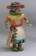 Polychrome Carved Wood Kachina