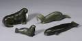 Four Inuit Soapstone Carvings