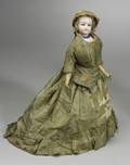 Bisque Swivel Neck French Lady Doll