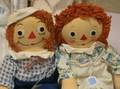 Raggedy Ann  Andy Dolls