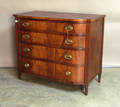 Sheraton mahogany chest of drawers