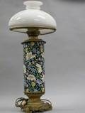 Aesthetic Movement French Pottery Lamp