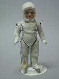 Jointed Snow Baby with Dimples