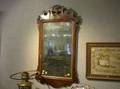 Chippendale Walnut and Gilt Gesso Mirror