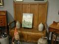 Pine Paneled Settle