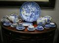 Approximately Eighteen Asian Blue and White Porcelain Table Items