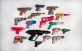 Group of seventeen miscellaneous toy guns