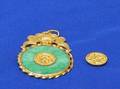 18kt Gold and Jadeite Pendant