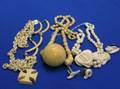 Group of Carved Ivory Jewelry