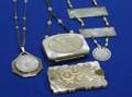 Group of Jewelry Comprising Carved Motherofpearl Elements
