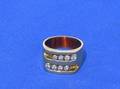 Mens 14kt Gold and Diamond Ring