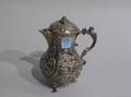 Rococostyle Sterling Silver Repousse Demitasse Pot