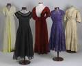 Group of 20th Century Ladys Dresses Gowns and Accessories
