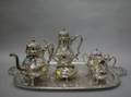 Sixpiece International Silver Plated Georgian Court Tea and Coffee Service