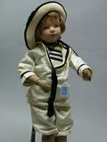 Schoenhut SomberFaced Boy Doll