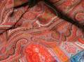 Woven Wool Paisley Shawl