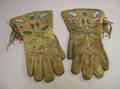 Pair of Native American Plateau Beaded Gauntlets