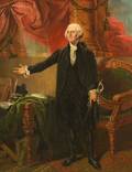 After Gilbert Stuart 19th Century Portrait of George Washingtons Lansdowne Portrait by Gilbert Stuart