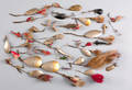 Large group of spinner baits earlymid 20th c