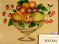 Giltwood Framed Basket of Fruit Theorem and Compote of Fruit Theorem