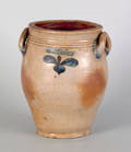 Connecticut stoneware crock 19th c