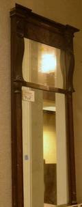 Classical Mahogany Tabernacle Mirror