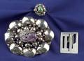 Group of Three Sterling Silver Jewelry Items Mary Gage