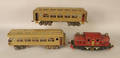 Three piece Lionel standard gauge train set
