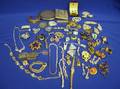 Assortment of Paste and Costume Jewelry and Accessories